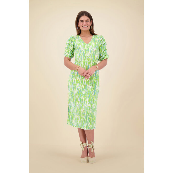 Freebird - Gayla Dress - Abstract Green