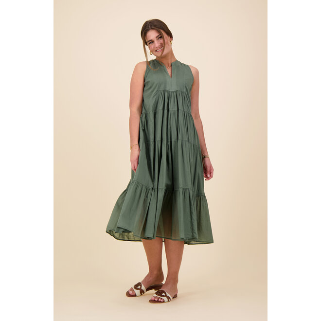 Nema - Maxi Dress - Army Green