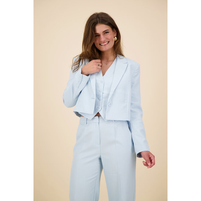 Freebird - Zuri Blazer - Ice Blue