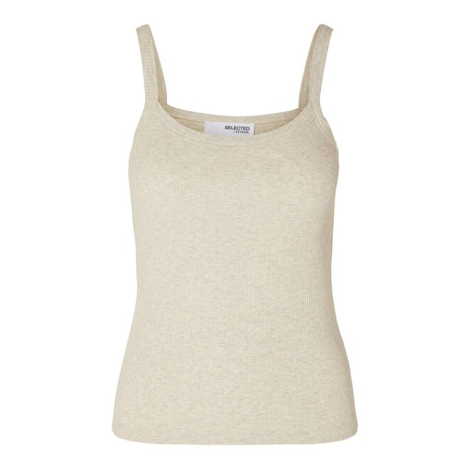 Selected Femme - Celica Tank Top - Oatmeal