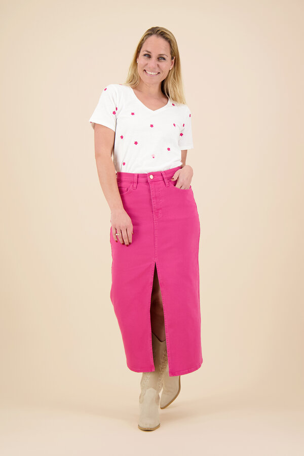 Fabienne Chapot - Phill T-Shirt - Cream White/Pink