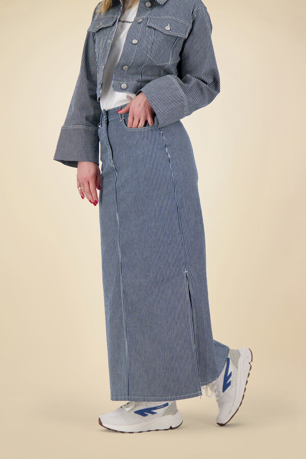 Selected Femme - Myra Skirt - Medium Blue Denim