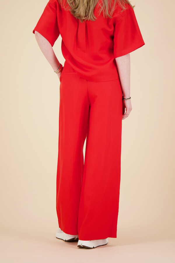 Selected Femme - Linnen Pants - Flame Scarlet