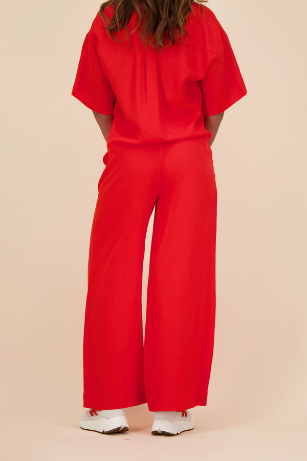 Selected Femme - Linnen Pants - Flame Scarlet