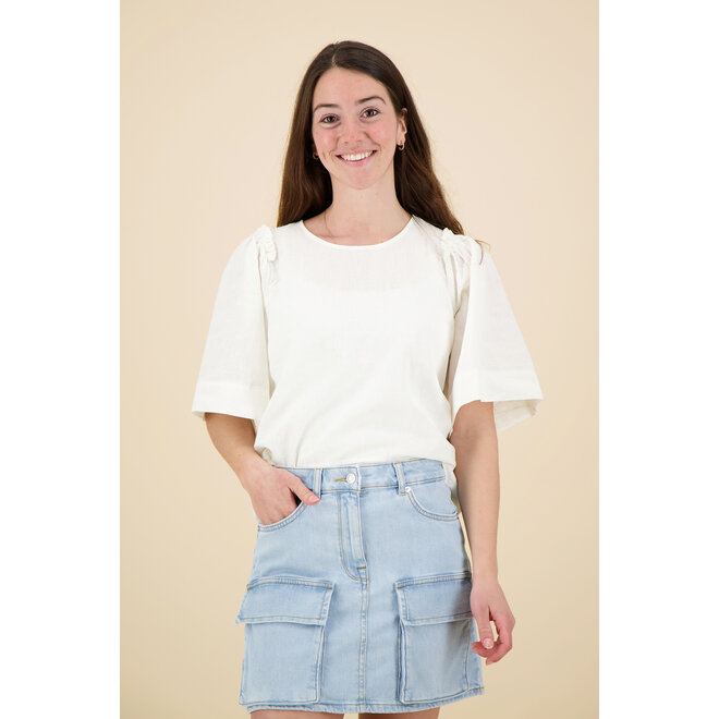 Selected Femme - Fhillie Blouse - Snow White