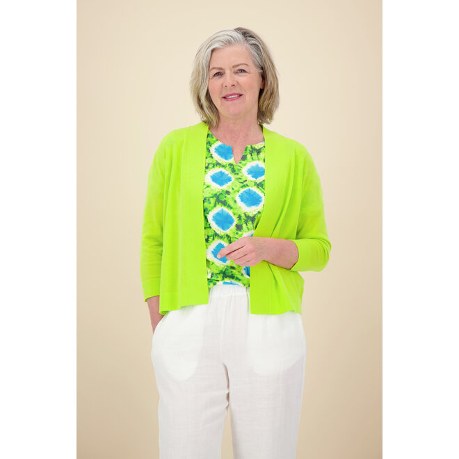 Kyra - Aaf Cardigan - Cyber Lime