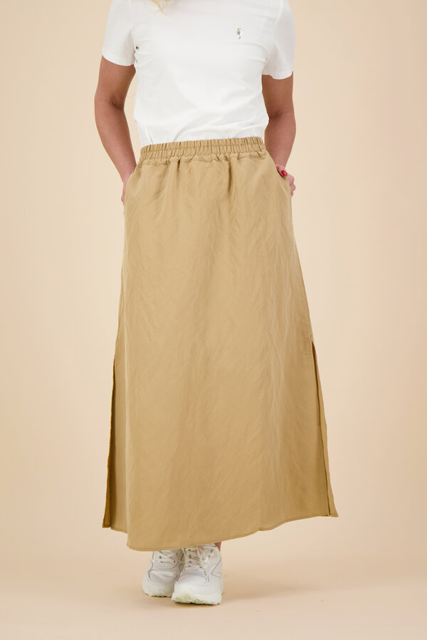 Anna - Maxi Rok - Sand