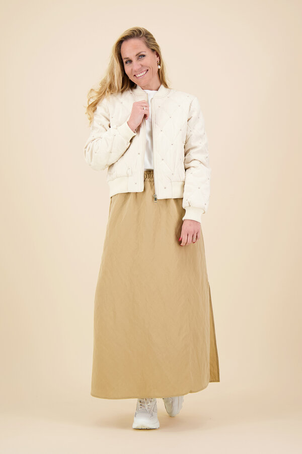 Anna - Maxi Rok - Sand