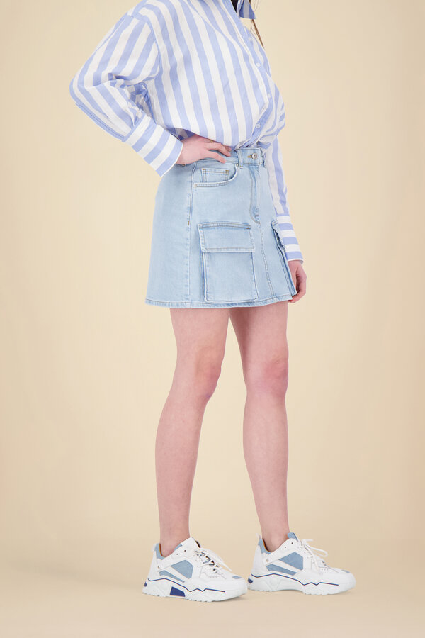 Selected Femme - Fhazel Skirt - Blue Denim