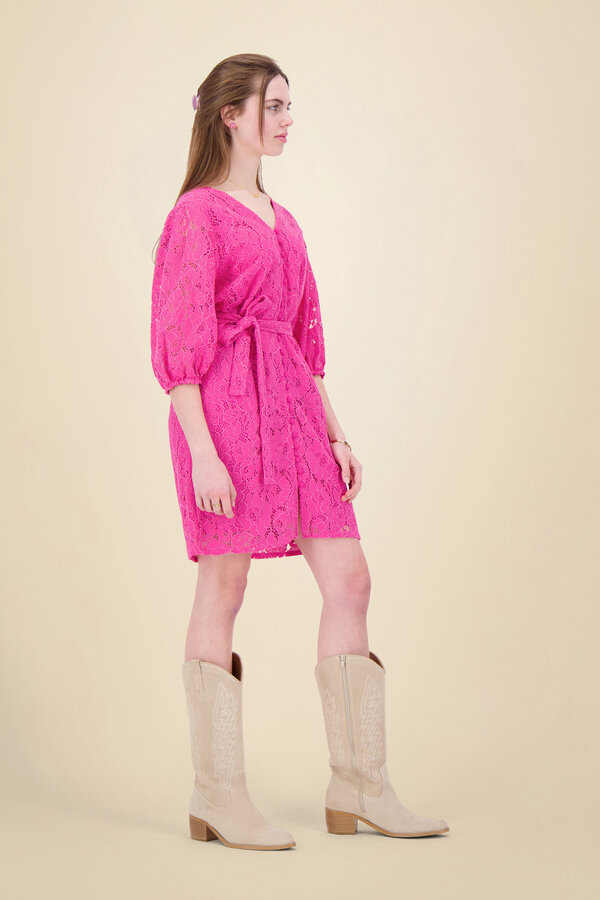 Freebird - Leora Mini Flower Dress - Pink