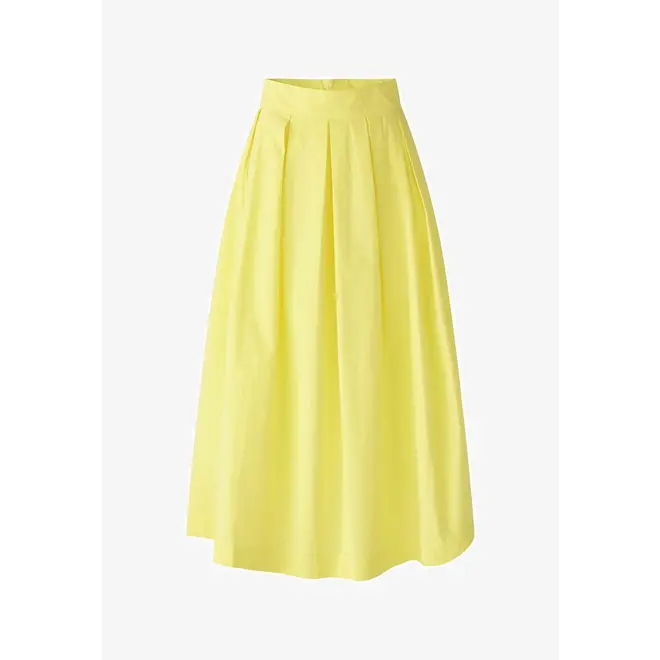 Oui - Midi Skirt - Yellow