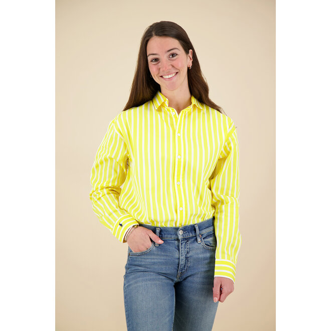 Polo Ralph Lauren - Classic Blouse - Yellow Stripe