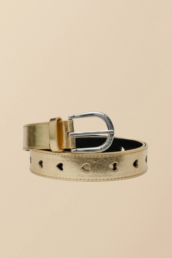 Fabienne Chapot - Heart Belt - Metallic Gold