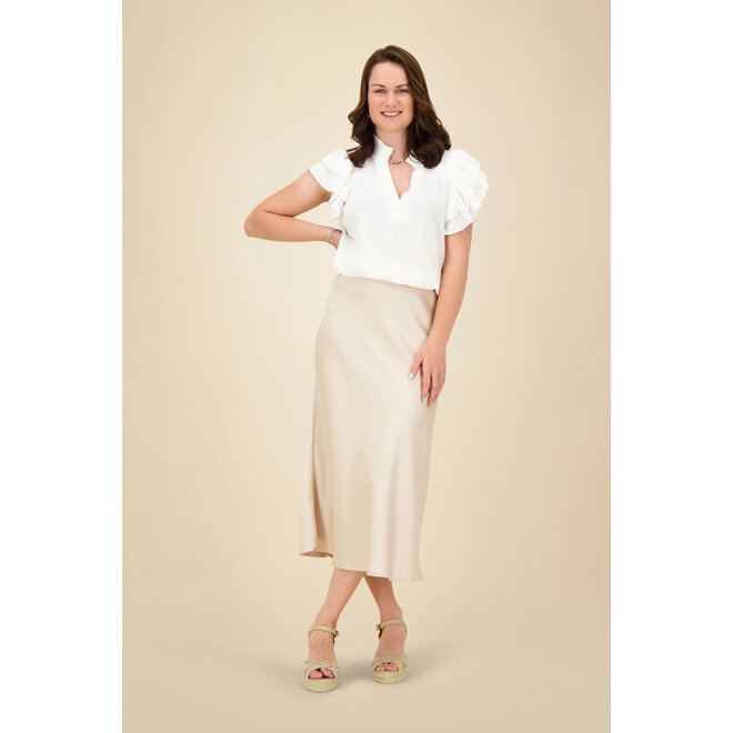 Bovary Skirt - Champagne