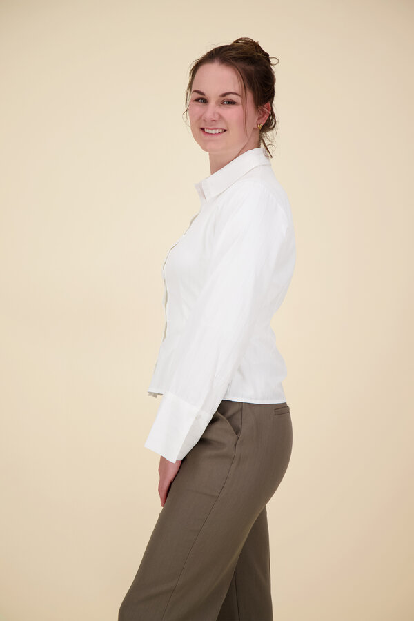 Rosa Blouse - Solid White