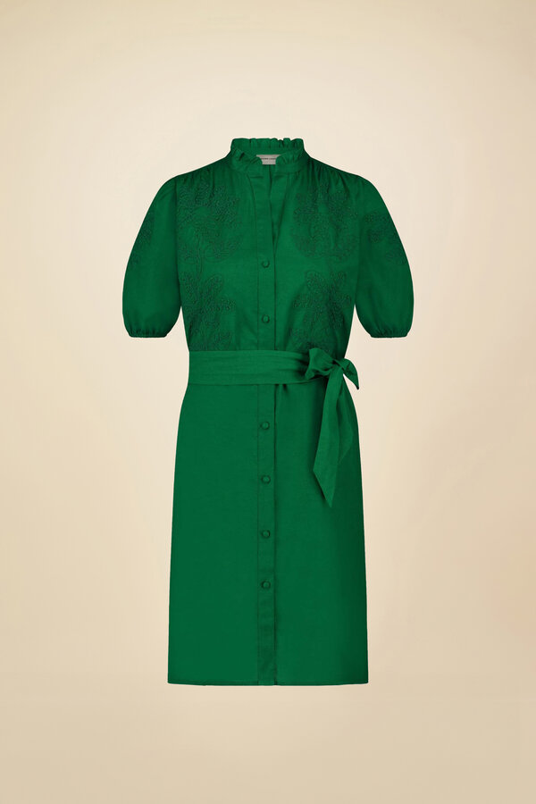 George Dress - Green Glow