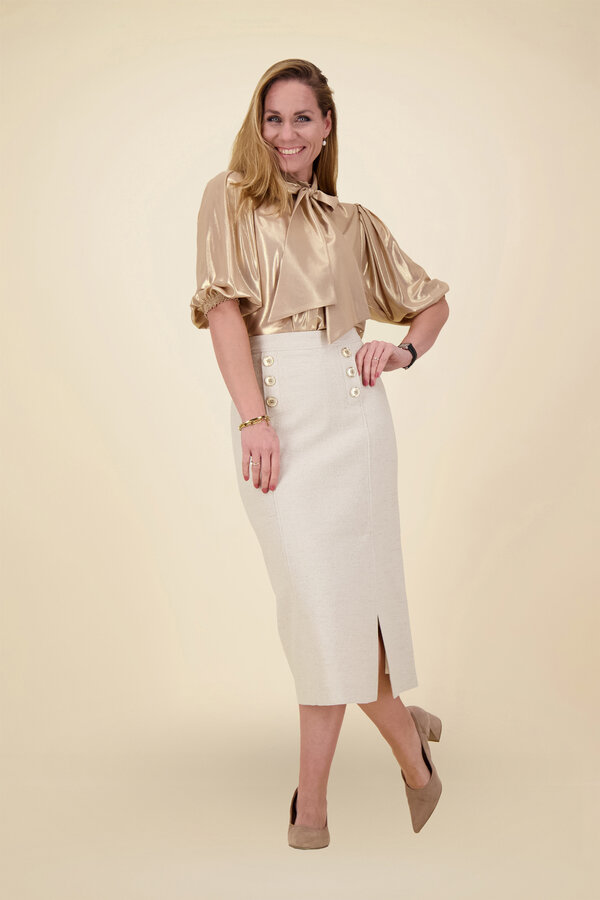 Rosalie Blouse - Goud