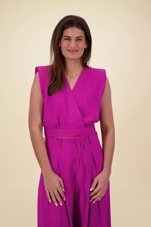 Laos Blouse - Framboise