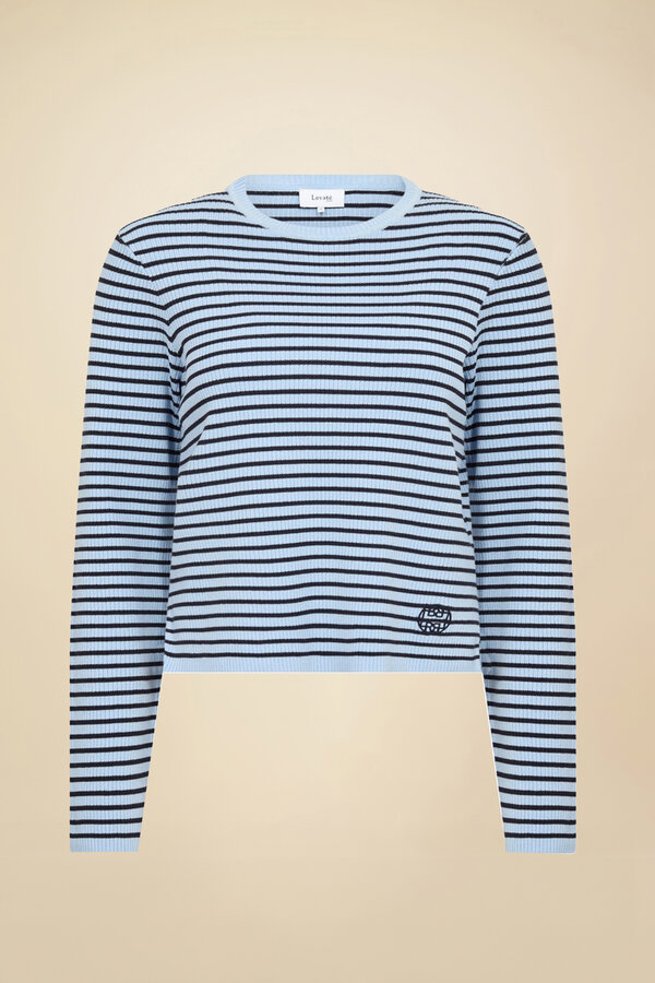 Kirsten Stripe Top - Blue