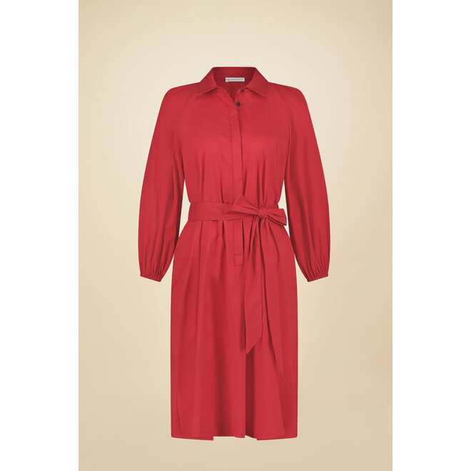 Carlen Dress Short - Red