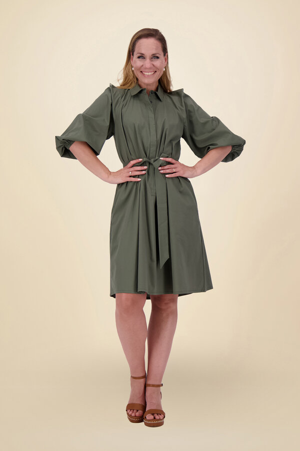 Carlen Dress Short - Army