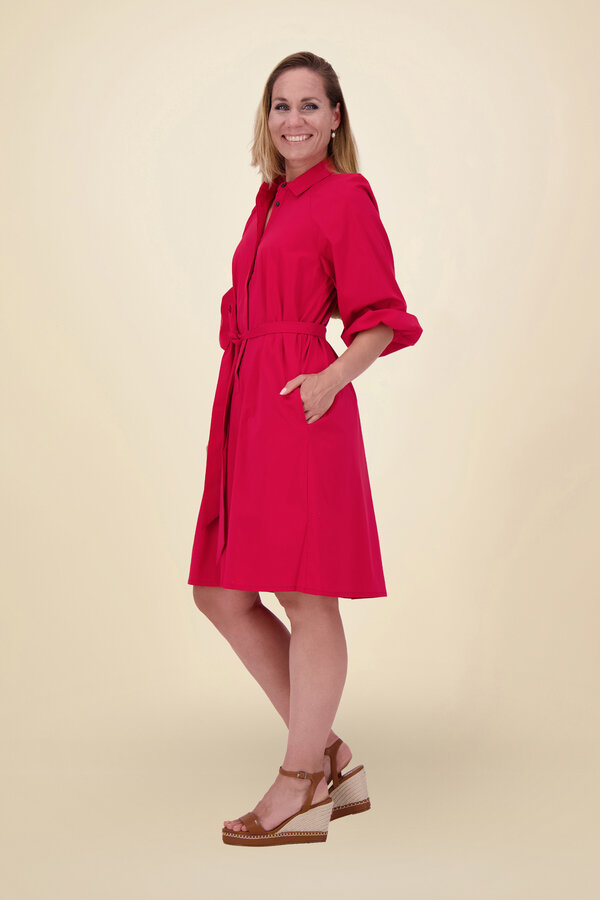 Carlen Dress Short - Red