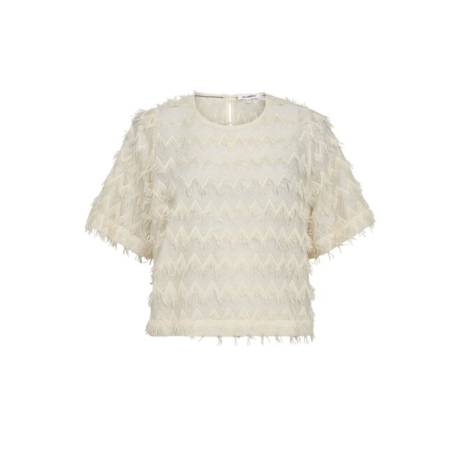 TriangleCC SS Blouse - Off White