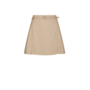 Donte Melange Pinstripe Skirt - Sand Melange