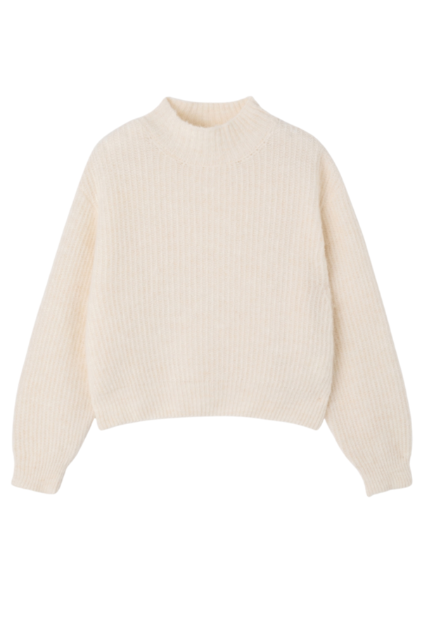 East Sweater - Mother Of Pearl Melange