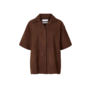 Sophie Suede 2/4 Shirt - Chestnut