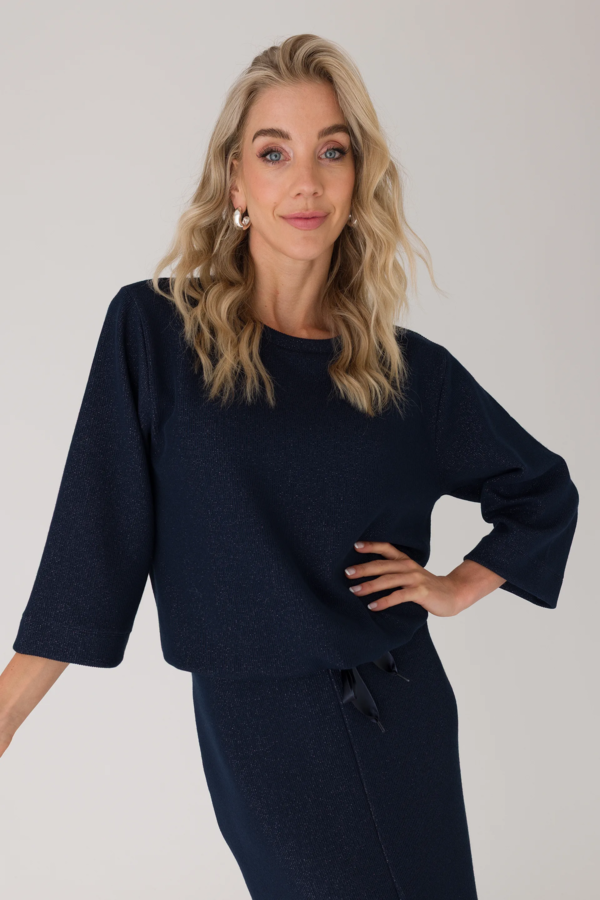 Sweater - Dark Blue Solid