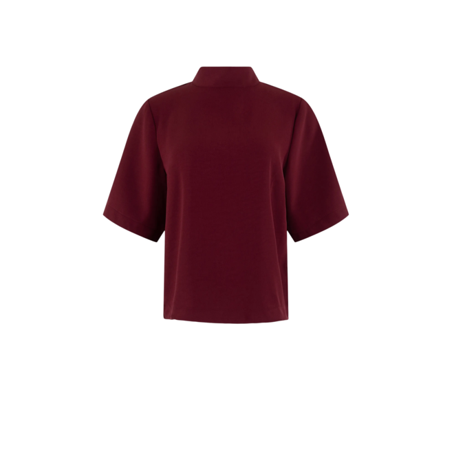Blouse - Ruby Red Solid