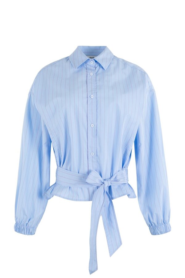 Blouse - Sky Blue Stripe