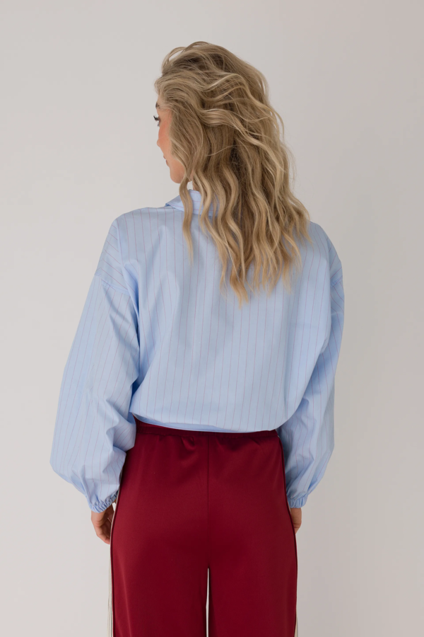 Blouse - Sky Blue Stripe