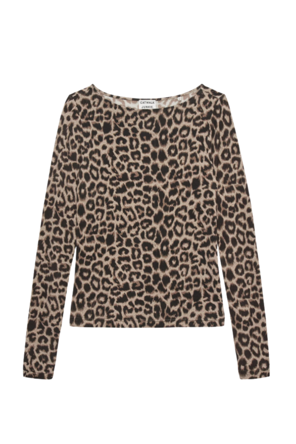 Leopard Long Sleeve - Sand