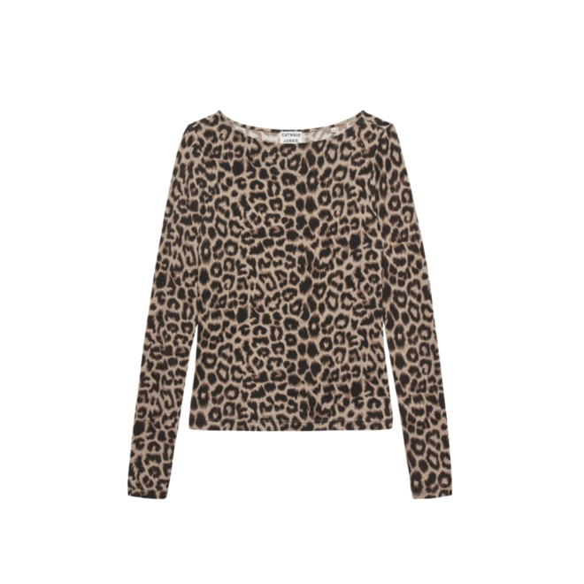 Leopard Long Sleeve - Sand