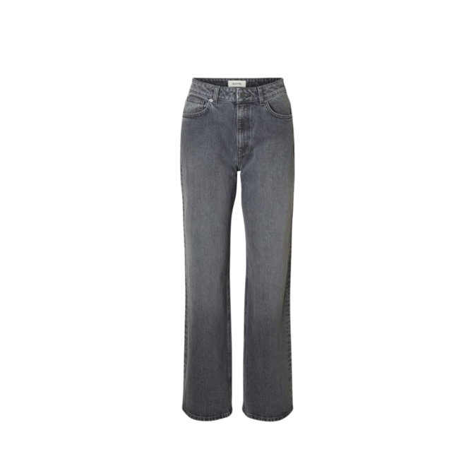 Wide Bea-Kori Jeans - Medium Grey
