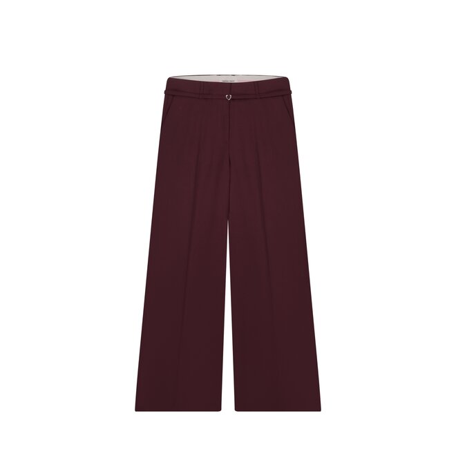 Nelsan Trousers - Deep Burgundy