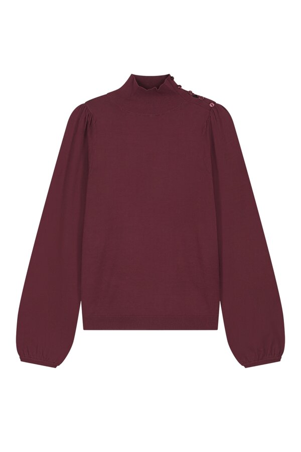 Molly Pullover - Deep Burgundy