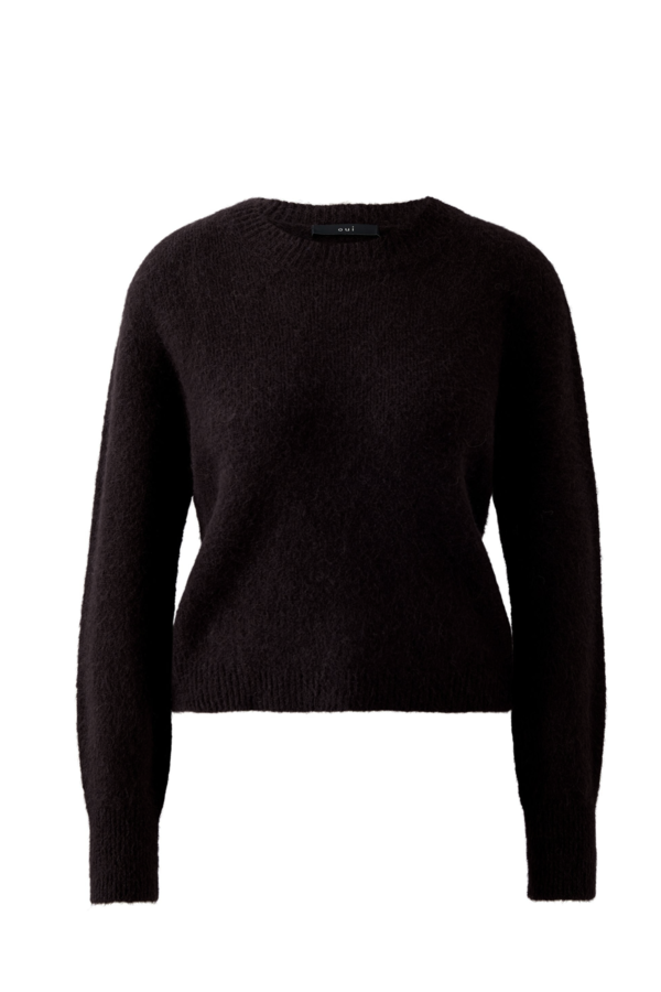 Fluffy Sweater - Black