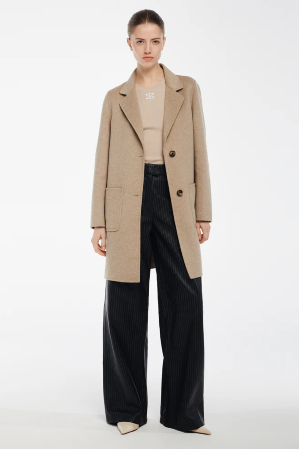 Moya Wool Blend - Dark Beige