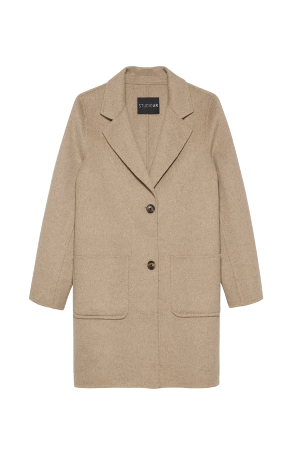 Moya Wool Blend - Dark Beige