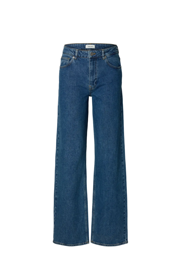 Wide Bea-Kori Jeans - Medium Blue