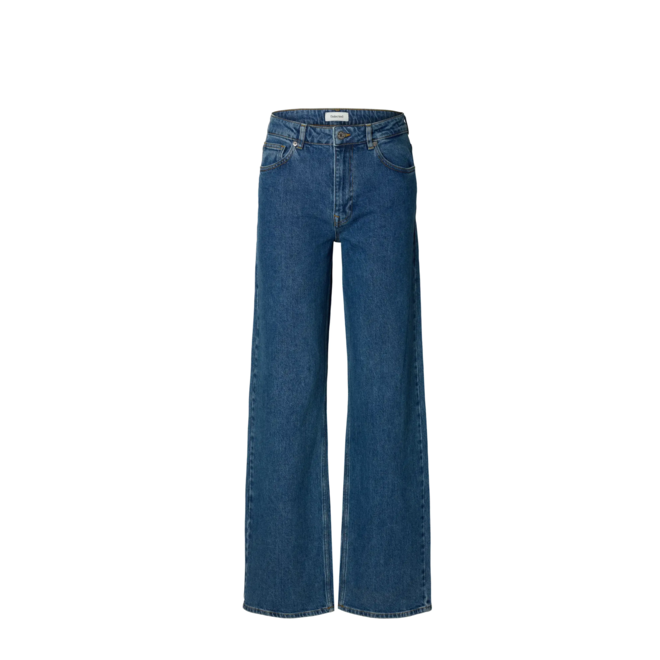 Wide Bea-Kori Jeans - Medium Blue
