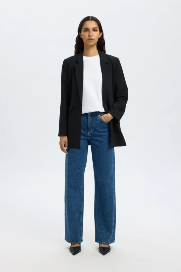 Wide Bea-Kori Jeans - Medium Blue