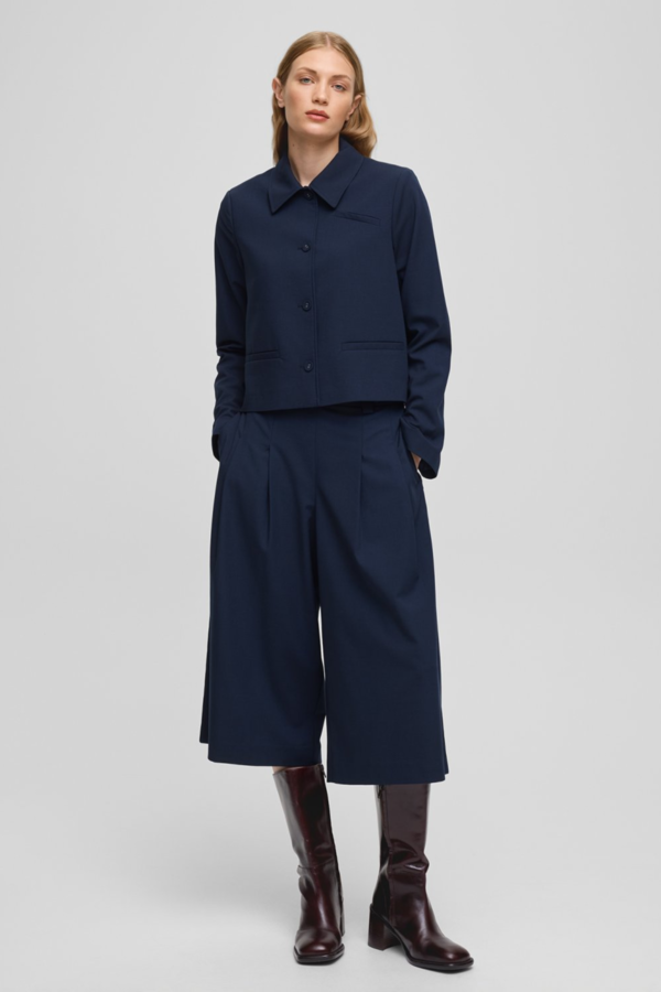 Wilder Culotte Pants - Sky Captain