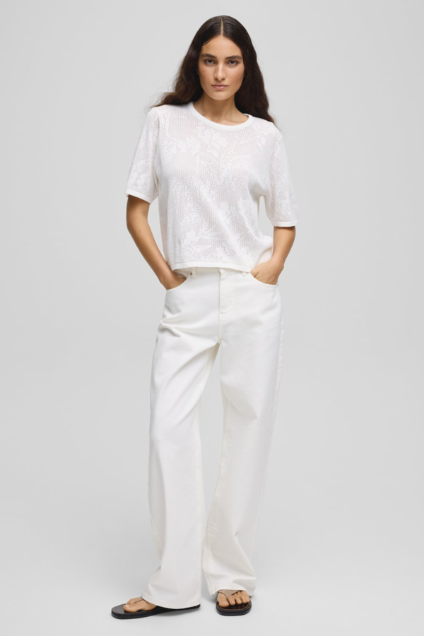 Luri 2/4 Pullover - Egret