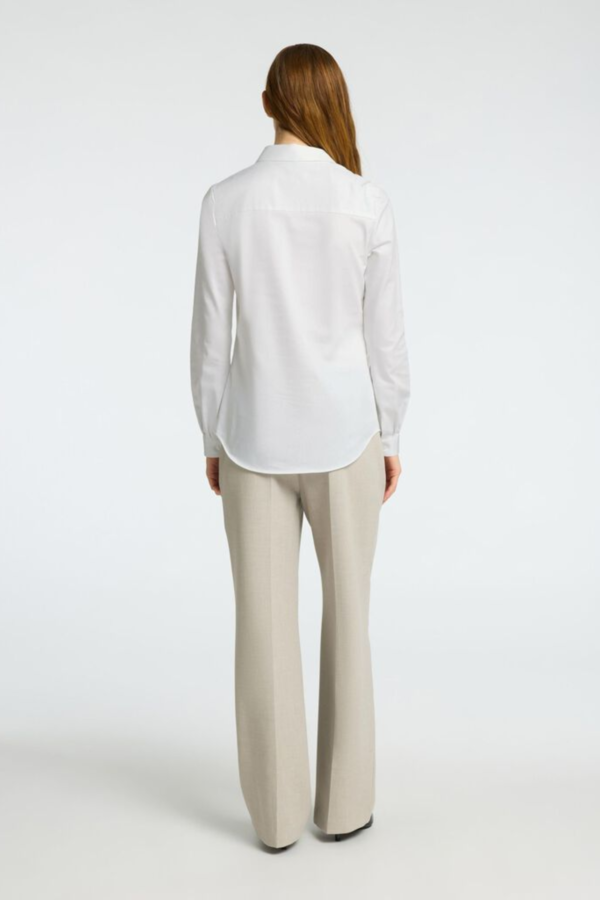Romie Fitted Shirt - Bright White