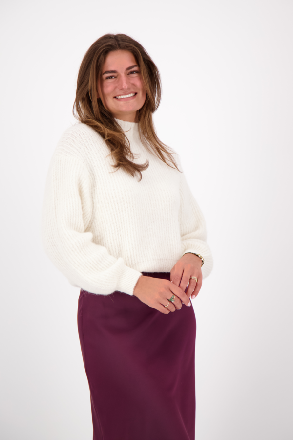 East Sweater - Mother Of Pearl Melange