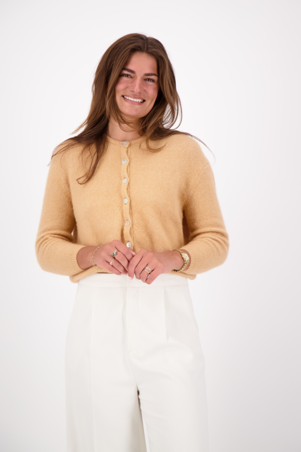 Vitow Cardigan - Hazelnut Melange